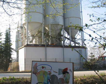 How the painting was created