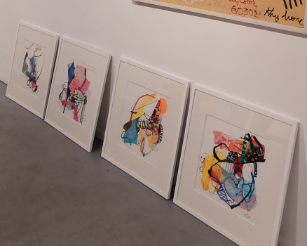 "Strokes Of Light", Van Der Plas Gallery, 156 Orchard St., LES, New York, October 2023