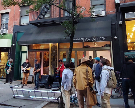 "Strokes Of Light", Van Der Plas Gallery, 156 Orchard St., LES, New York, October 2023