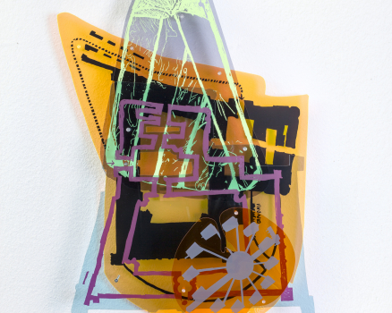 Plexiglass, wallobject, 91 x 60.5 x 11 cm, 35.8 x 23.8 x 4.3 in., 2014