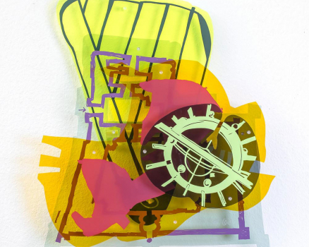 Plexiglass, silkscreen ink, 65,5 x 59 x 11 cm, 25.8 x 23.2 x 4.3 in., 2014