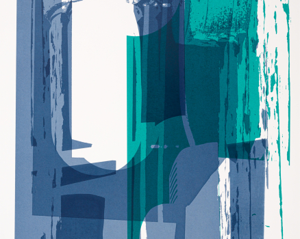 Original silkscreen on Buetten, single work, 76,5 x 56 cm, 30 x 22 in., 2023