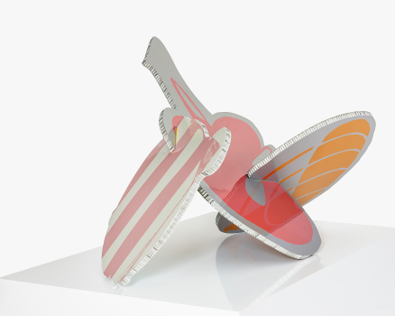 Original silkscreen on aluminum, laquered, 53 x 90 x 64 cm, 20.9 x 35.4 x 25.2 in., 2022