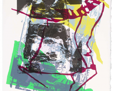 Silkscreen on Buetten, Edition of 7, 2010