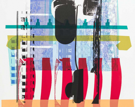 Original silkscreen on canvas, 140 x 110 x 5,5 cm, 55 x 43 x 2.2 in., 2018