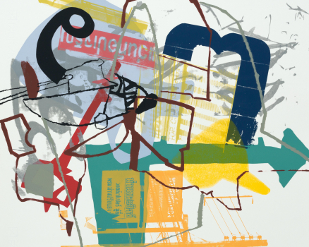 Original silkscreen, 270 g Buetten, watermarked, acid-free, with natural deckle edges, 12 colors, 50 x 50 cm, 19.7 x 19.7 in., Edition of 15, signed, dated and numbered, 2008