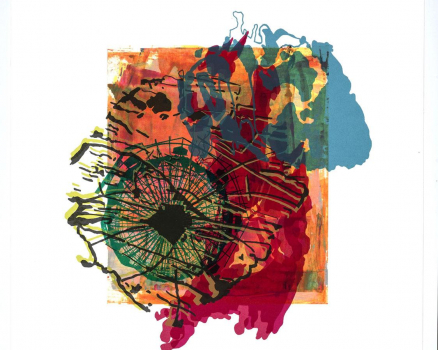 Original silkscreen on Fine Art Print, single work, 76 x 56 cm, 30 x 22 in., 2013